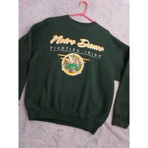 Vintage Green Bay Packers Sweatshirt Mens Large Savvy Made USA Graphic Fleece L